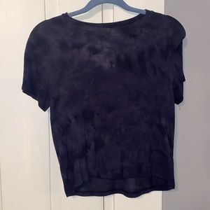 American Eagle tie dye blue shirt